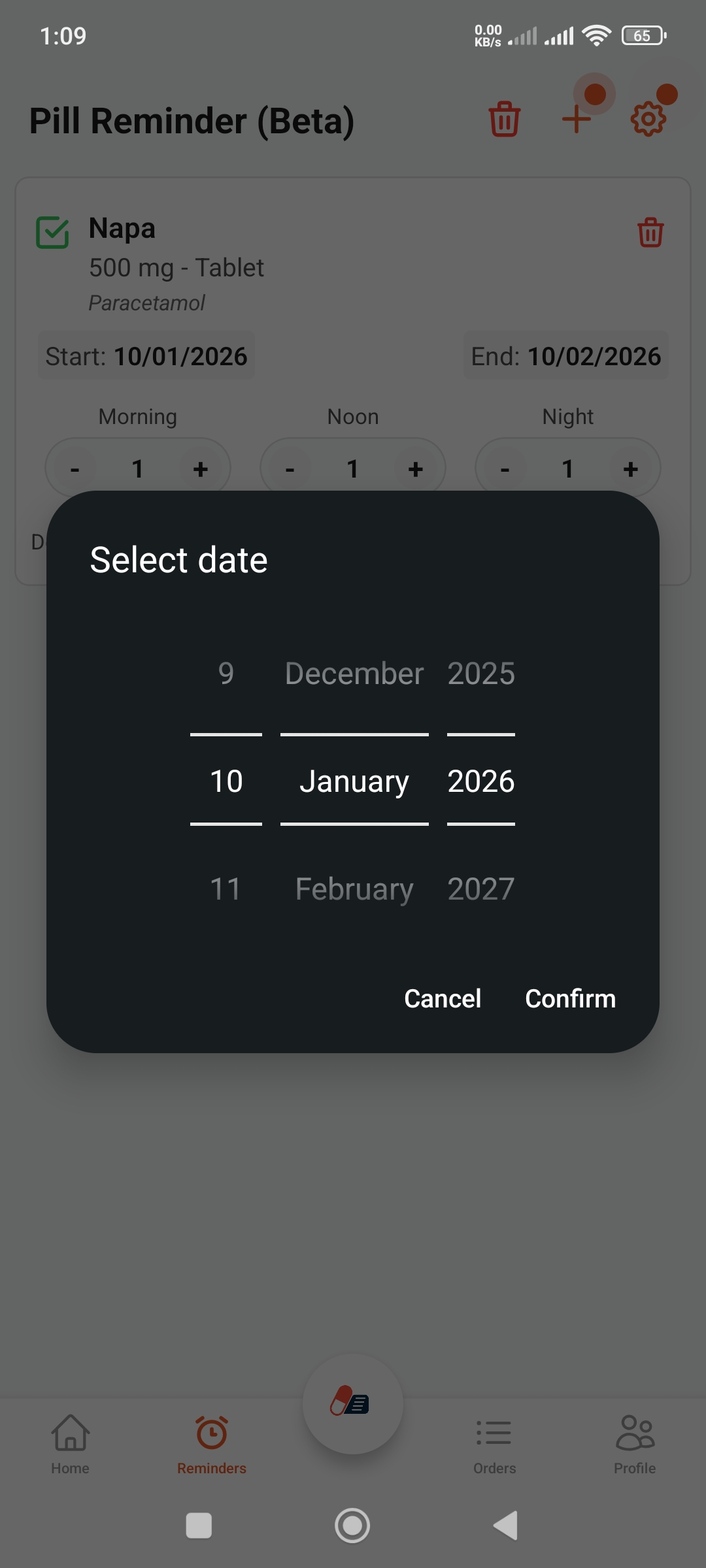 Placing Orders with QR
